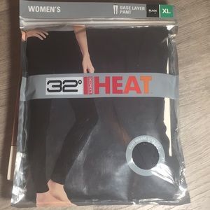 32 Degrees Pants - 32 degrees heat base layer pant black XLarge 32 Degrees Pants - 32 degrees heat base layer pant black XLarge